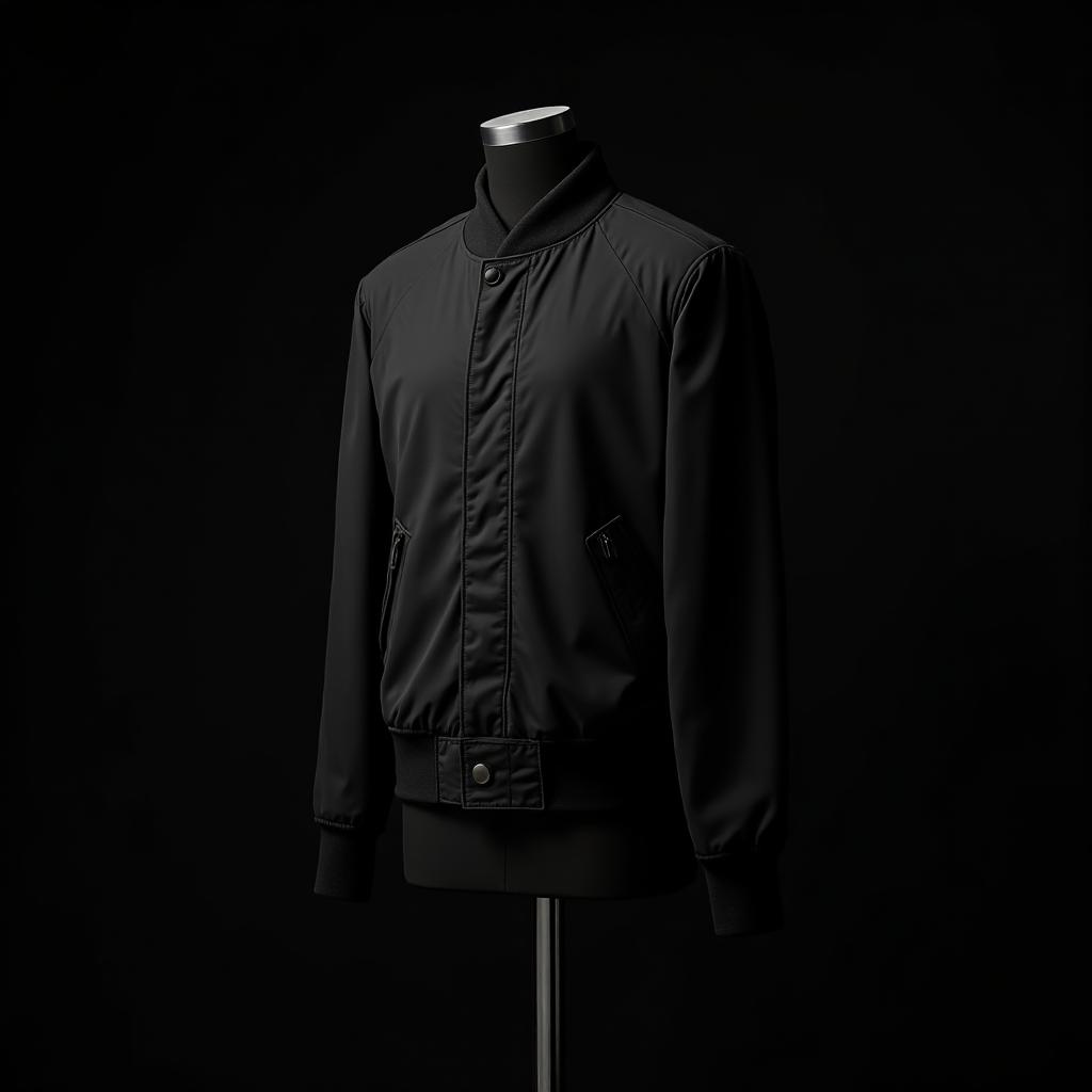 Structured Wool Bomber